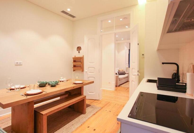 침실 1개 테라스 아파트, A Casa Brava
