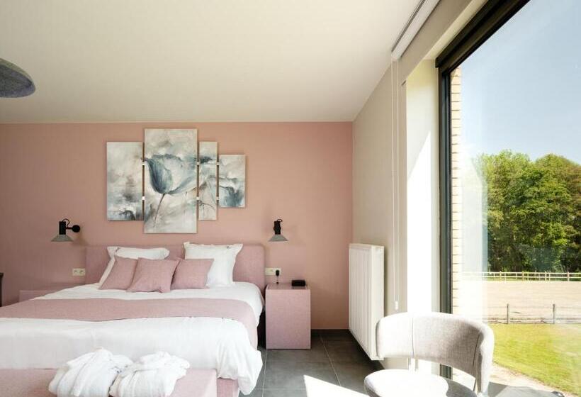 חדר סטנדרט עם מיטת קינג, B & B St Hubert