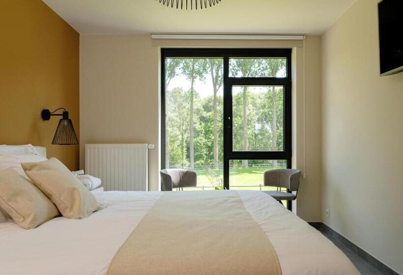 חדר סטנדרט עם מיטת קינג, B & B St Hubert