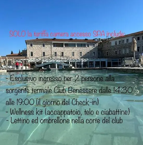 スパアクセス付スタンダードルーム, Casale Terre Rosse