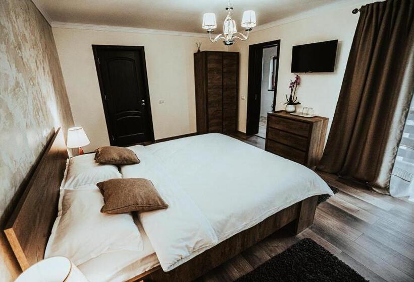 带阳台的豪华间, Pensiunea Romana