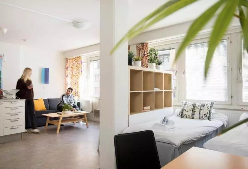 １階の１ベッドルームアパートメント, Slottsskogen Hostel