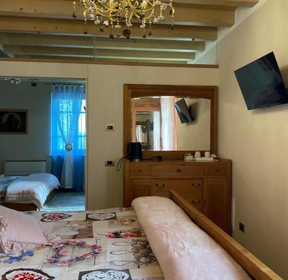 庭の見えるスタンダードトリプルルーム, Roseto Holidays Azzurro