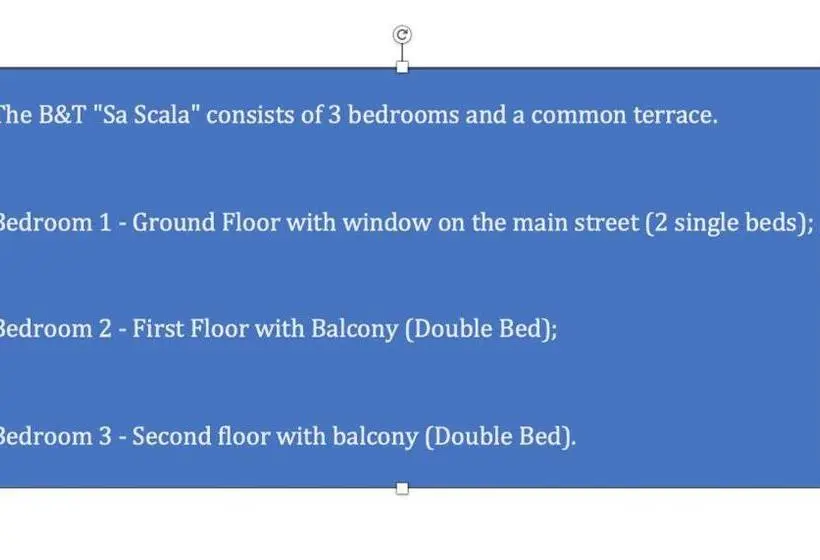 Standard-huone, “sa Scala” Bed&terrace