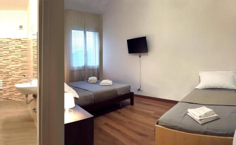 장애인을 위한 킹사이즈 침대 스탠다드 룸, La Meridiana House