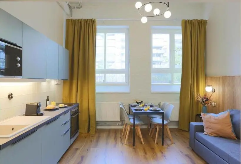 Huoneisto 1 Makuuhuone, Foundry Hotel Apartments