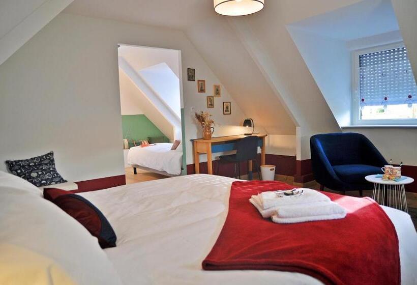 غرفة قياسية ثلاثية مع حمام خارجي, Ker Embellie