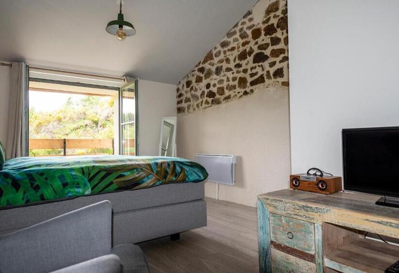 스탠다드 발코니 룸, Moulin Des Comtes Chambre Les Rochers