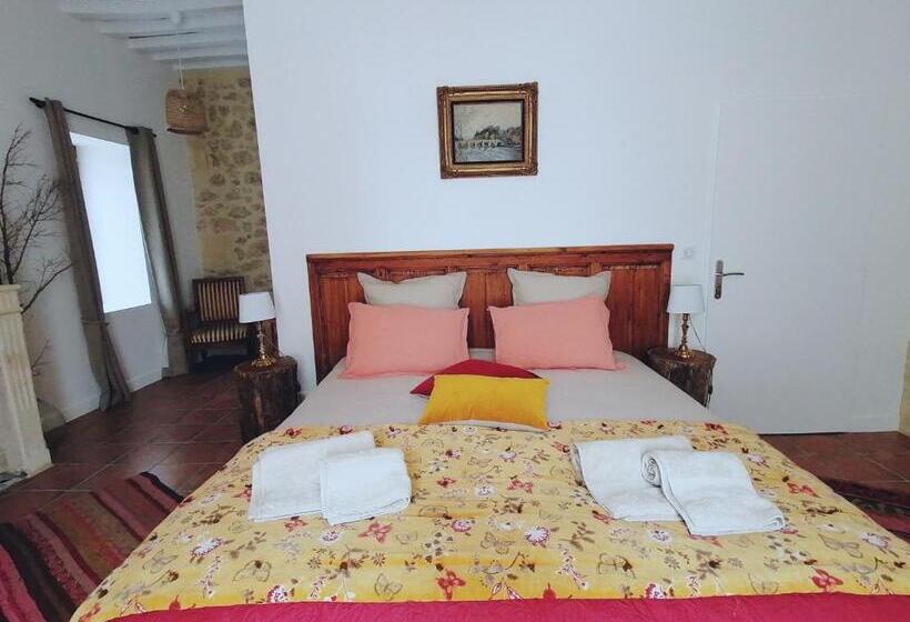 キングサイズベッドのデラックススイート, Domaine De Gaïa, Piscine, Pétanque, Ping Pong, Proche Saint Emilion