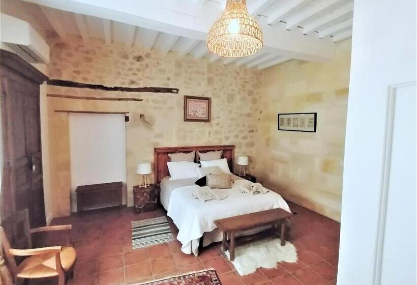 جناح ديلوكس, Domaine De Gaïa, Piscine, Pétanque, Ping Pong, Proche Saint Emilion