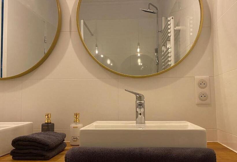 정원 전망 4인용 스탠다드 룸, Château De Chatenay   Macon