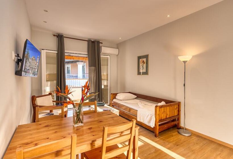 带1个卧室的公寓, Folies Corfu Town Hotel Apartments