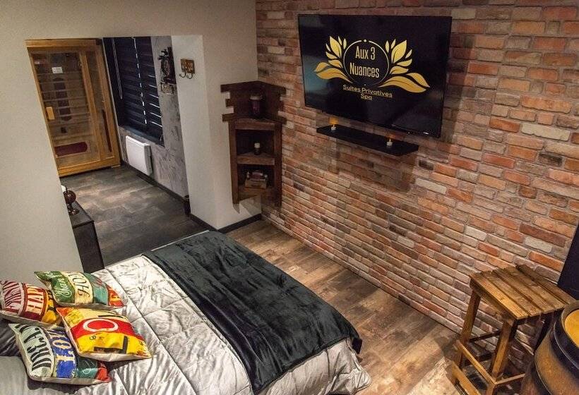 스위트, Aux 3 Nuances Suites Privatives & Spa