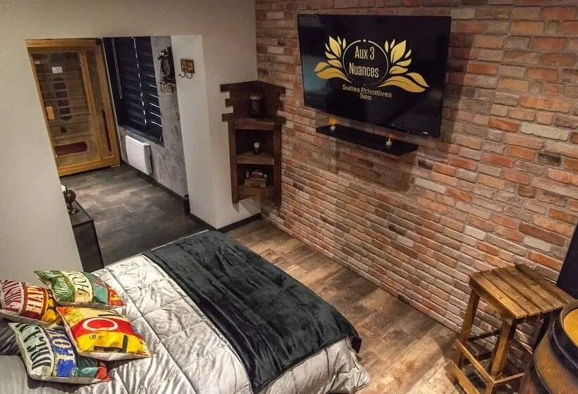 スイート, Aux 3 Nuances Suites Privatives & Spa