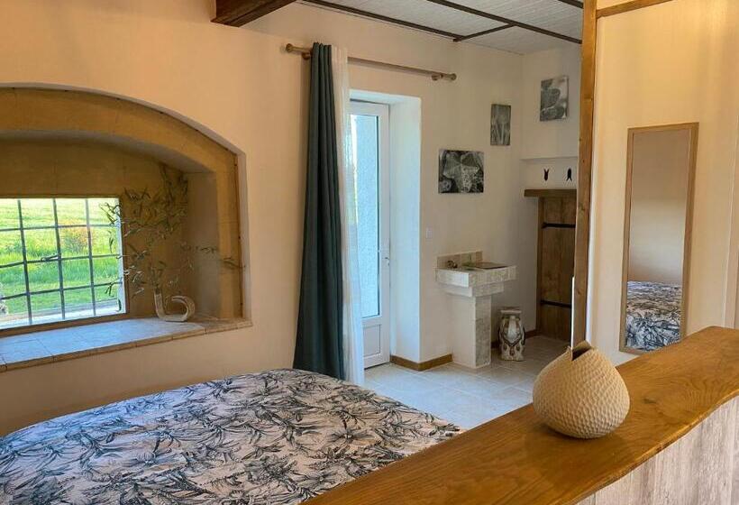 Люкс с гидромассажем, L Anagramme, Chambres, Table D Hôtes Et Gîte Pour Adultes, Naturistes Ou Non !