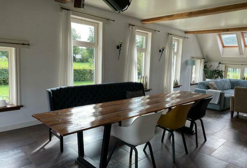 בית, 4 חדרי שינה, De Boerderij   Buitenplaats Ruitenveen, Privé