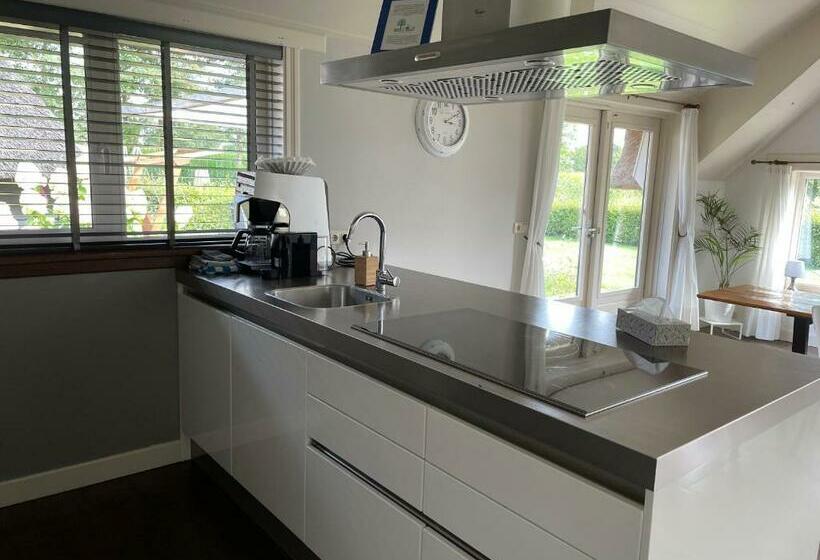 בית, 4 חדרי שינה, De Boerderij   Buitenplaats Ruitenveen, Privé