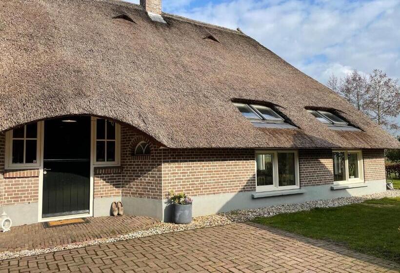 בית, 4 חדרי שינה, De Boerderij   Buitenplaats Ruitenveen, Privé