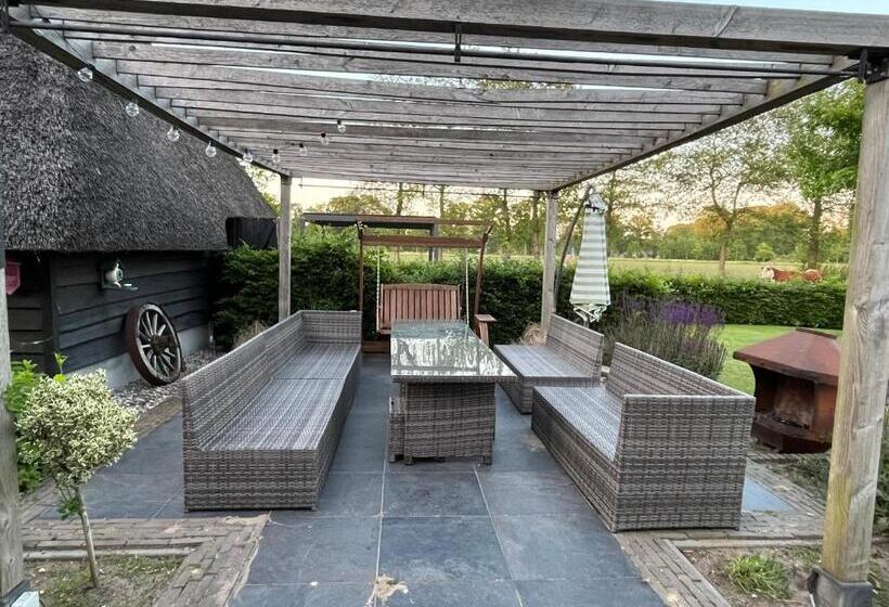 בית, 4 חדרי שינה, De Boerderij   Buitenplaats Ruitenveen, Privé