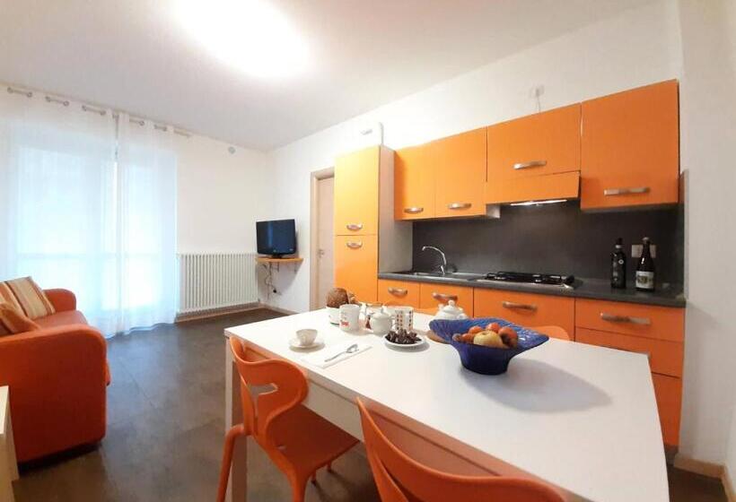 침실 1개 가든 전망 아파트, Residence Oleandro