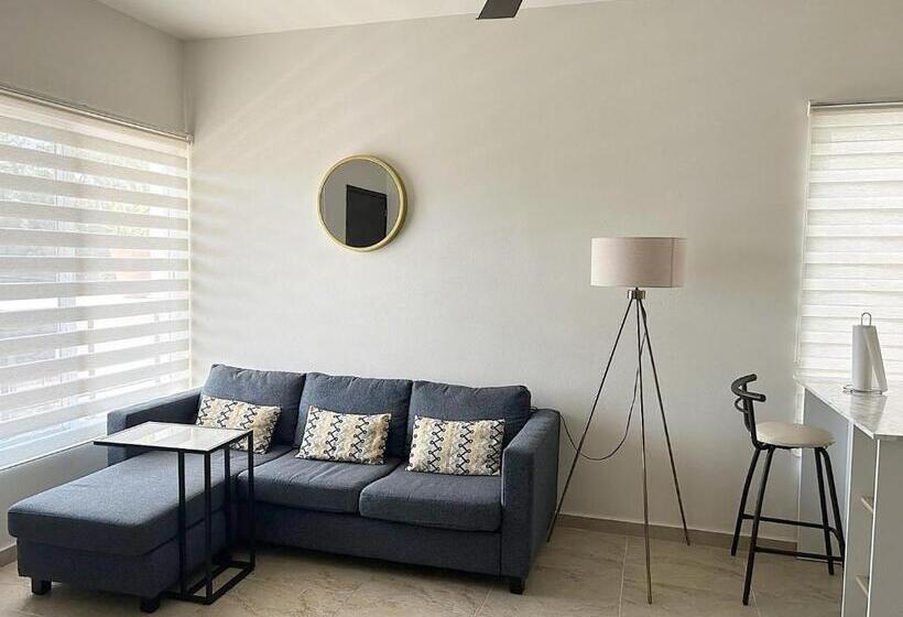 آپارتمان 1 خوابه با بالکن, La Aurora Puerto Escondido