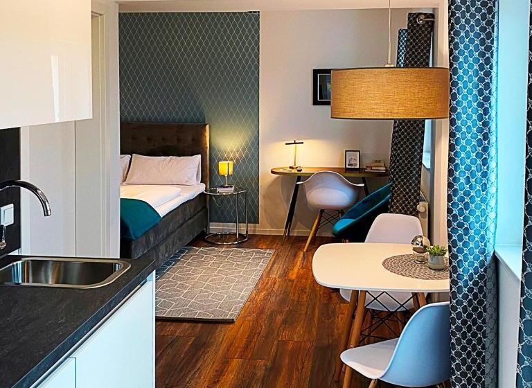 شقة غرفة واحدة مزودة بتراس, Nurban Apartments Oldtown