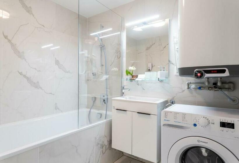 آپارتمان 2 خوابه با بالکن, Apartmány Resort Vrchlabí