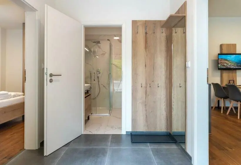 １階の１ベッドルームアパートメント, Apartmány Resort Vrchlabí