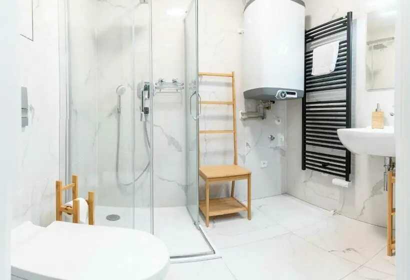キングサイドベッドのスタンダードワンルーム, Apartmány Resort Vrchlabí