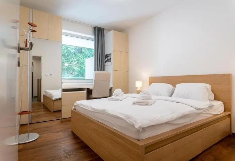 バルコニー付き１ベッドルームアパートメント, Apartmány Resort Vrchlabí