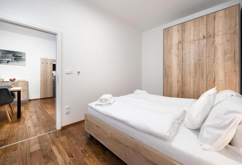 شقة غرفة نوم واحدة بالطابق الأرضى, Apartmány Resort Vrchlabí