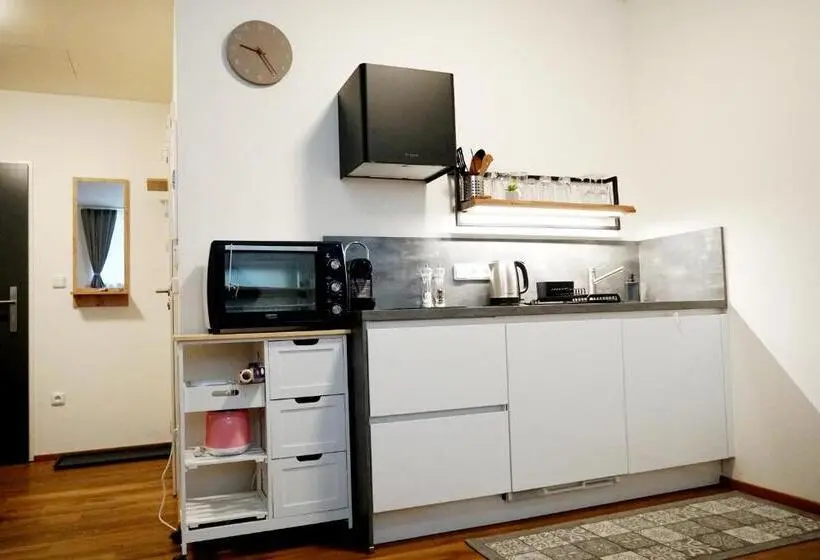 １ベッドルームのデラックスアパートメント, Apartmány Resort Vrchlabí
