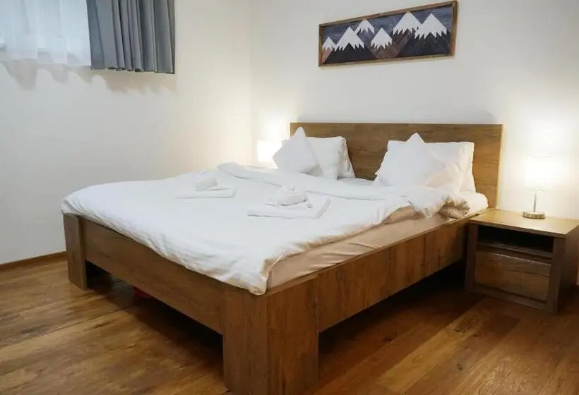 １ベッドルームのデラックスアパートメント, Apartmány Resort Vrchlabí