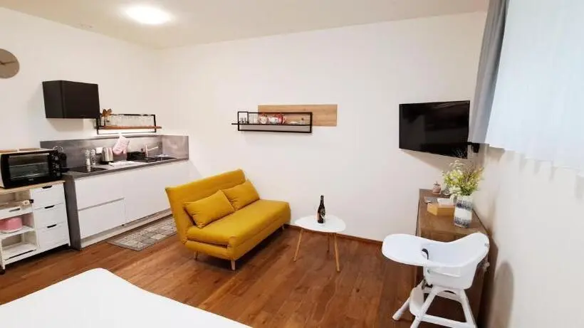 １ベッドルームのデラックスアパートメント, Apartmány Resort Vrchlabí