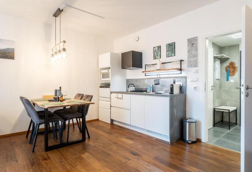 شقة ديلوكس غرفة واحدة, Apartmány Resort Vrchlabí