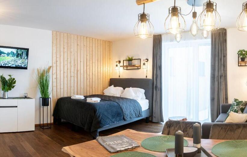 شقة ديلوكس غرفة واحدة, Apartmány Resort Vrchlabí