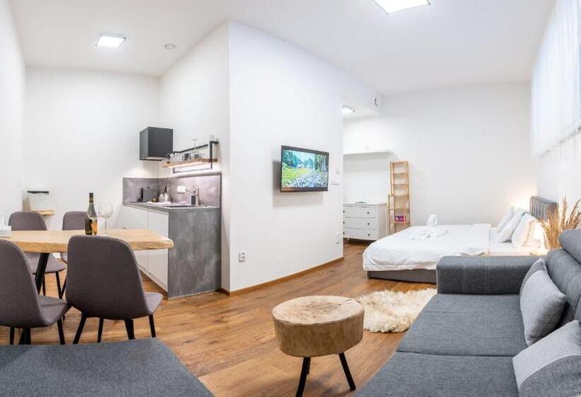 إستوديو قياسى سرير كينج, Apartmány Resort Vrchlabí