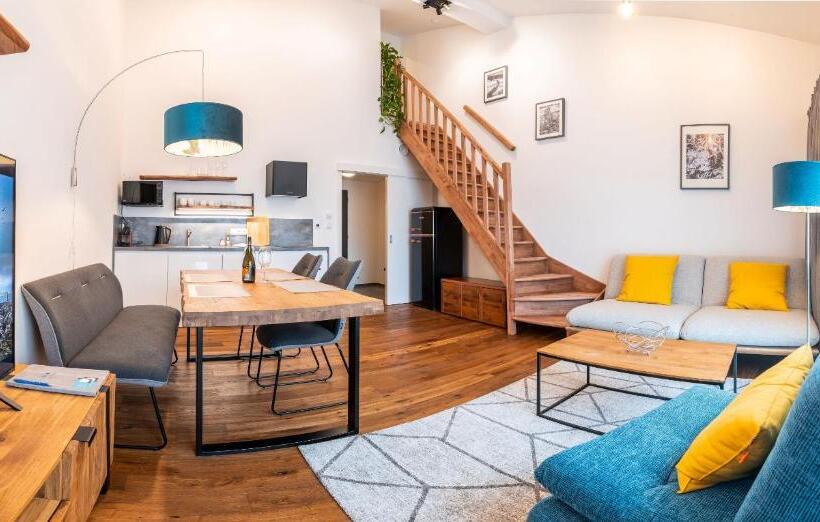 غرفة دوبلكس, Apartmány Resort Vrchlabí