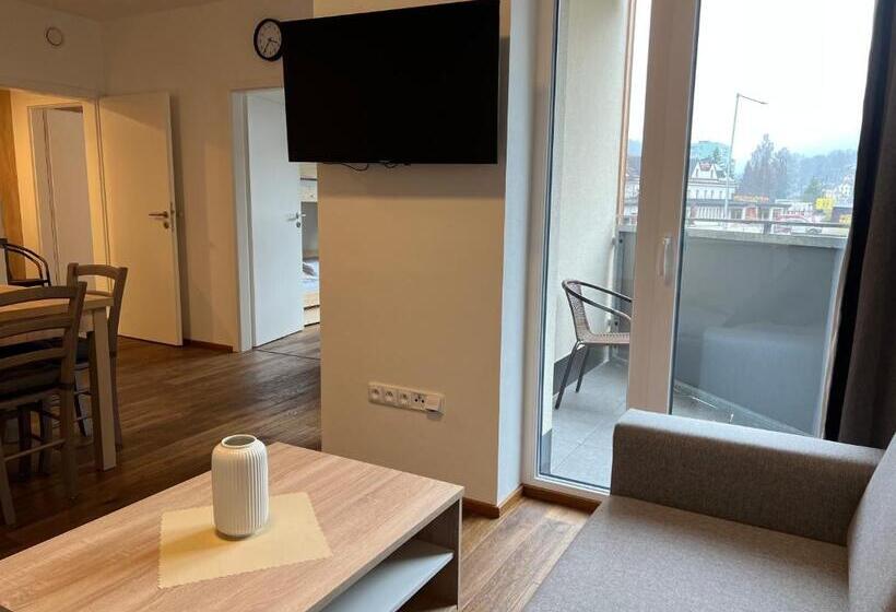 شقة غرفتين, Apartmány Resort Vrchlabí