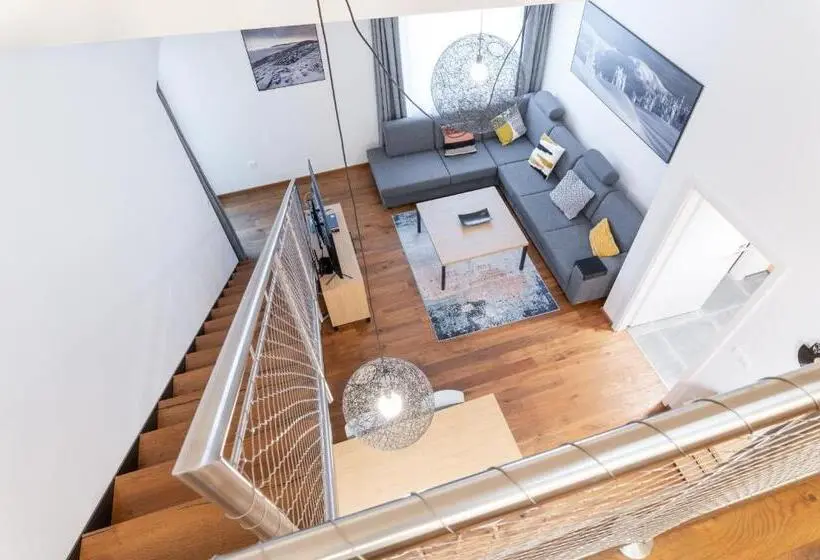 １ベッドルームドゥプレックスアパートメント, Apartmány Resort Vrchlabí