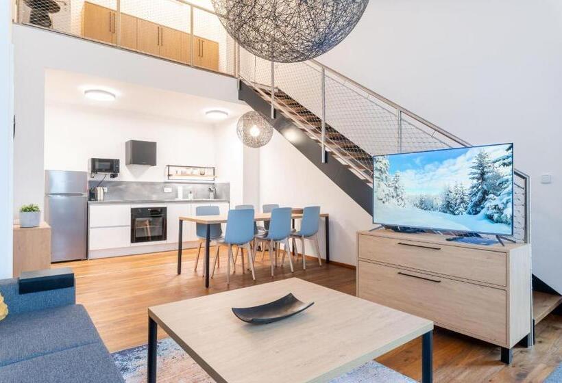 شقة ديلوكس غرفة نوم واحدة, Apartmány Resort Vrchlabí