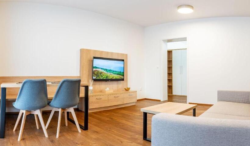 شقة غرفة نوم واحدة بالطابق الأرضى, Apartmány Resort Vrchlabí