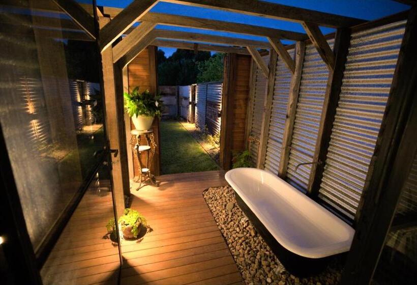 带大床的豪华间, The Old Chaff Mill Organic Vineyard Retreat