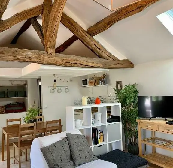 デラックスルーム, Appart Chic Et Cosy/centre Ville/ 20min De Paris