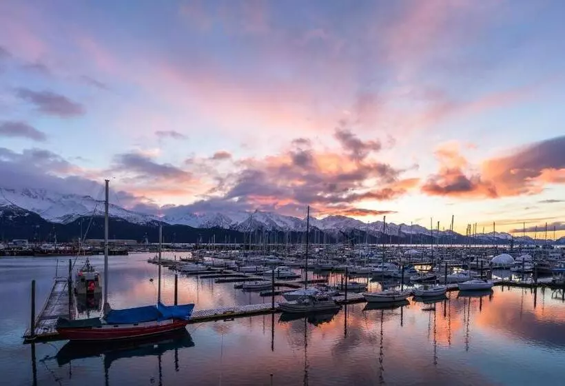 キングサイズベッドのスタンダードルーム, Harbor 360 Hotel Seward
