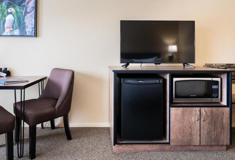 Номер Deluxe Кровать Кинг с Видом, Harbor 360 Hotel Seward