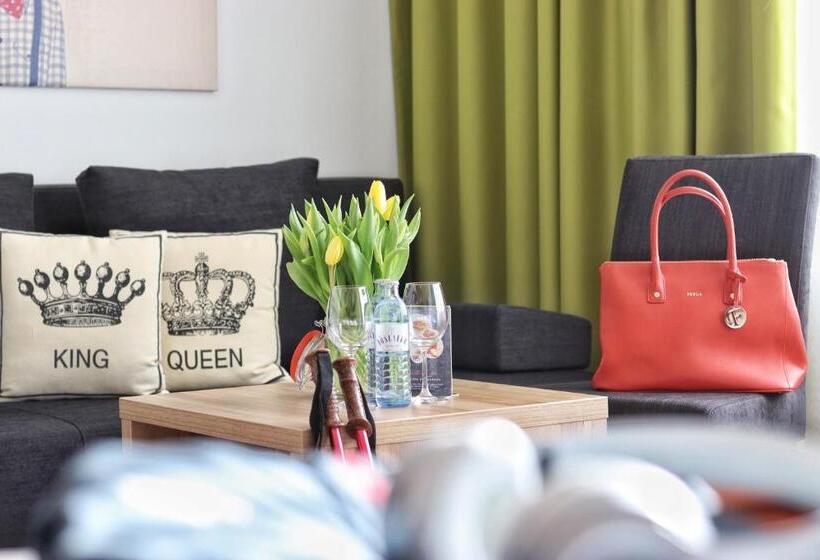 غرفة قياسية مزوَّدة بتراس, Seelos  Alpine Easy Stay  Bed & Breakfast