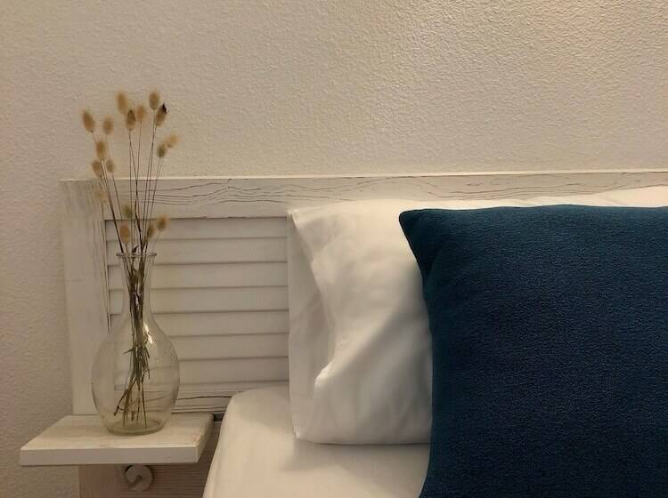 2침실 아파트 풀장 전망, Résidence Les Alcyons