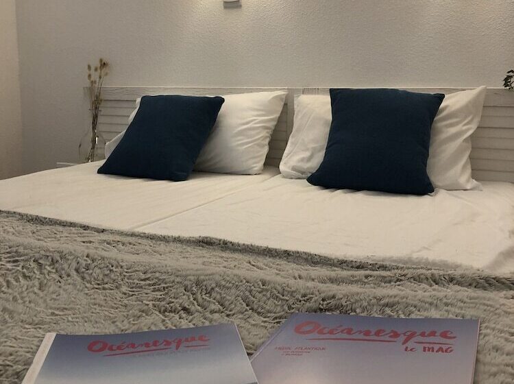 2침실 아파트 풀장 전망, Résidence Les Alcyons