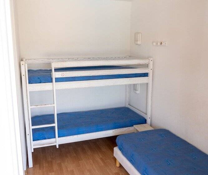 2침실 아파트 풀장 전망, Résidence Les Alcyons